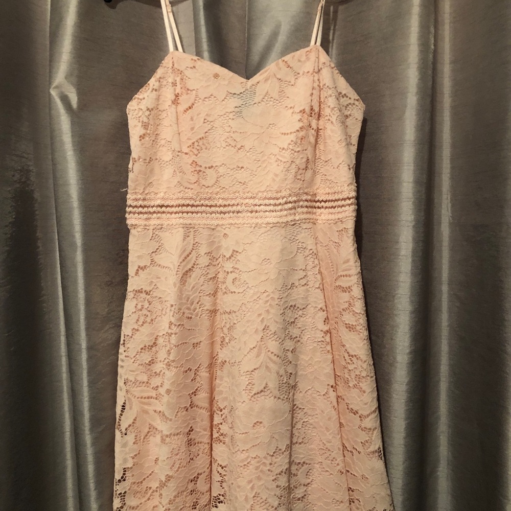 Light Pink Skater Dress